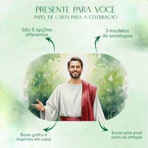 Papel de Cartas Celebração 2026