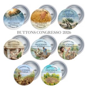 Bottons Congresso Felicidade Eterna