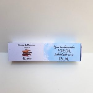 Caneta na caixa - Escola de Pioneiros