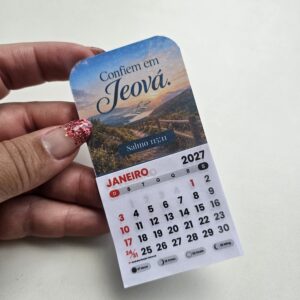 Calendário Imã