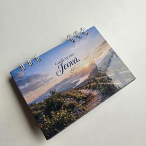 Calendário de Mesa Capa Dura