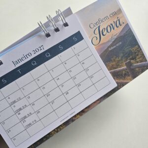 Calendário de Mesa 12 folhas
